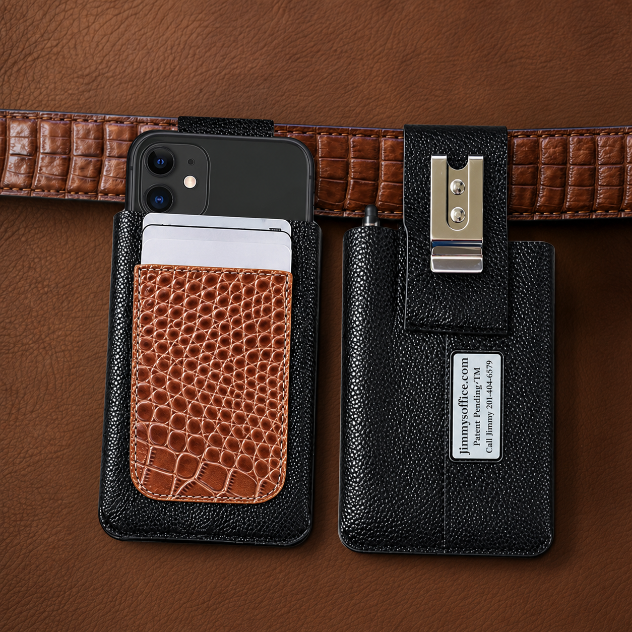 Leather detail